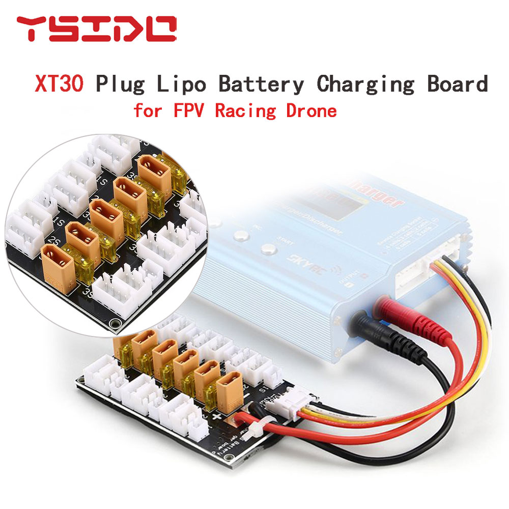 Drone Battery Parallel Board - 1S-3S 20A XT30 플러그 Lipo 배터리