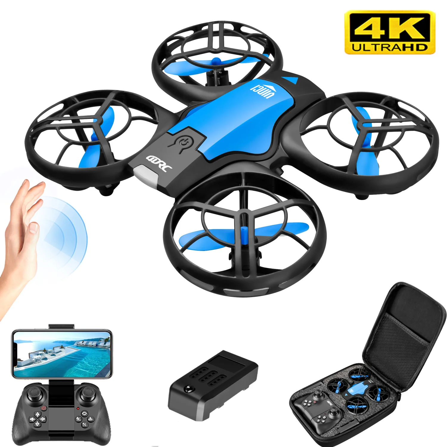 V8 신형 미니 드론 4K 프로페셔널 HD 1080P  - Drone Battery Box 리뷰 및 가격