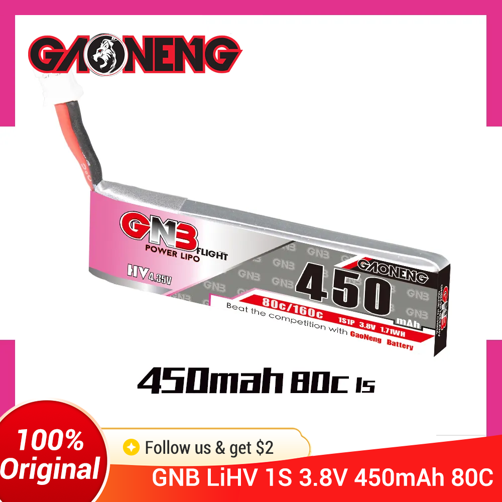 GAONENG GNB 1S 450mAh 80C/160C - Drone Battery 3S 리뷰 및 가격