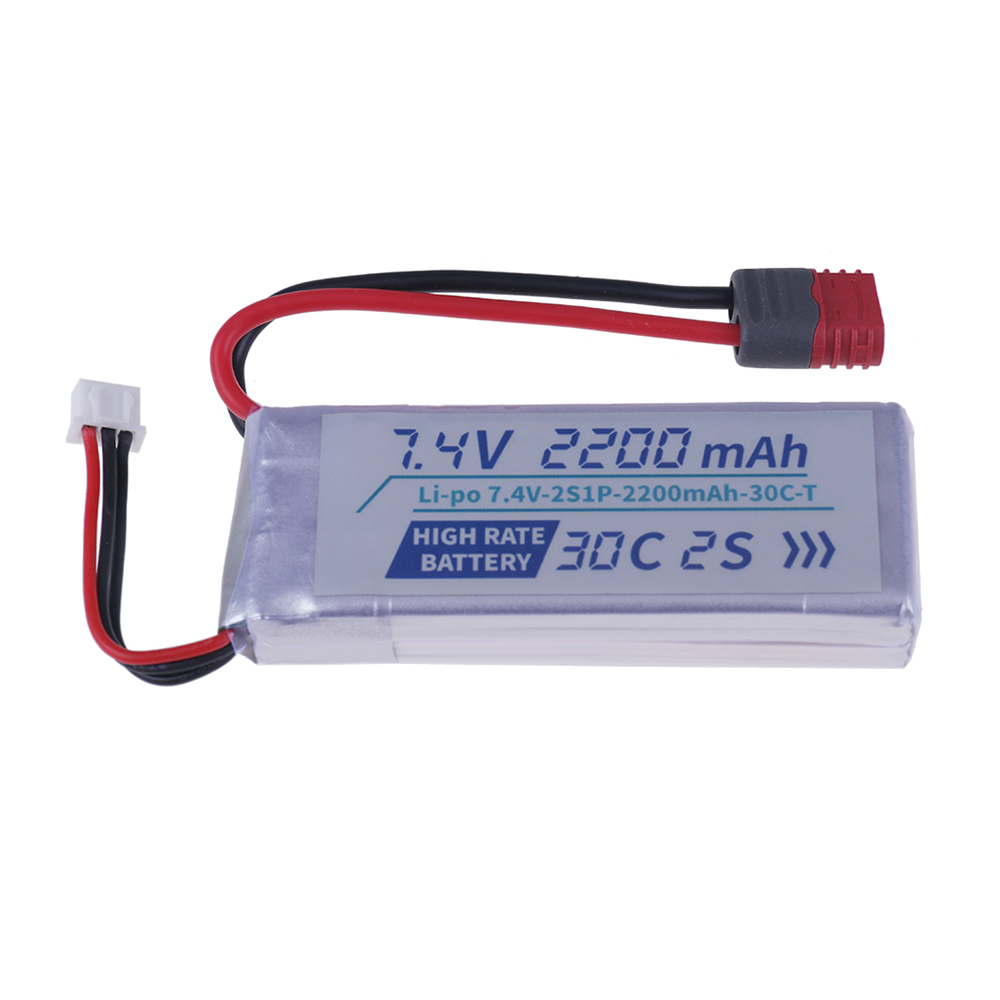 T 플러그 고속 30C 2200mah 7.4V 리포 배 - Drone Battery Lipo 리뷰 및 가격
