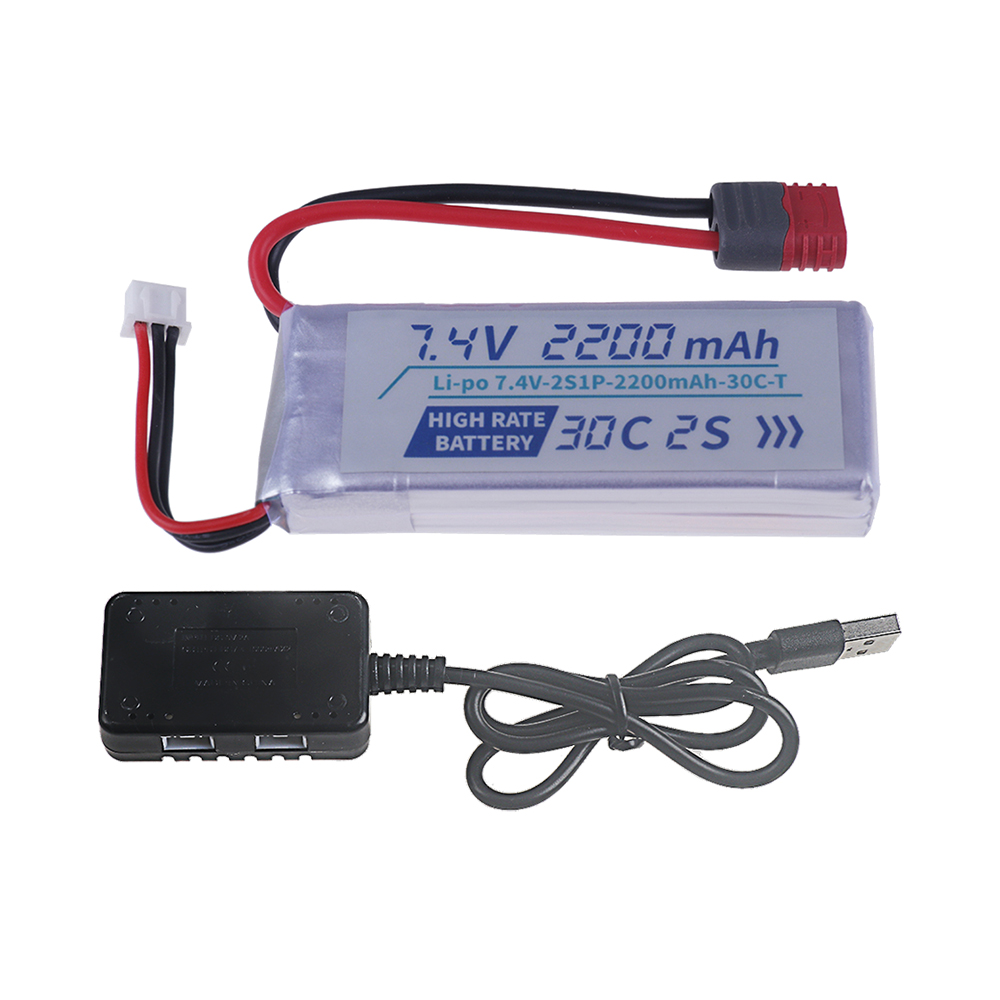 T 플러그 고속 30C 2200mah 7.4V 리포 배 - Drone Battery Lipo 리뷰 및 가격